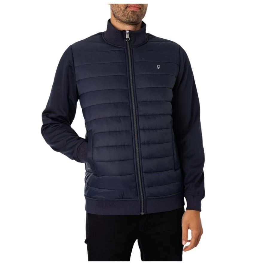 Farah Mens Brighton Hybrid Jacket True Navy