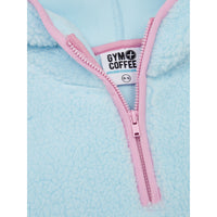 Gym+Coffee Girls Fleece Industry Baby Blue