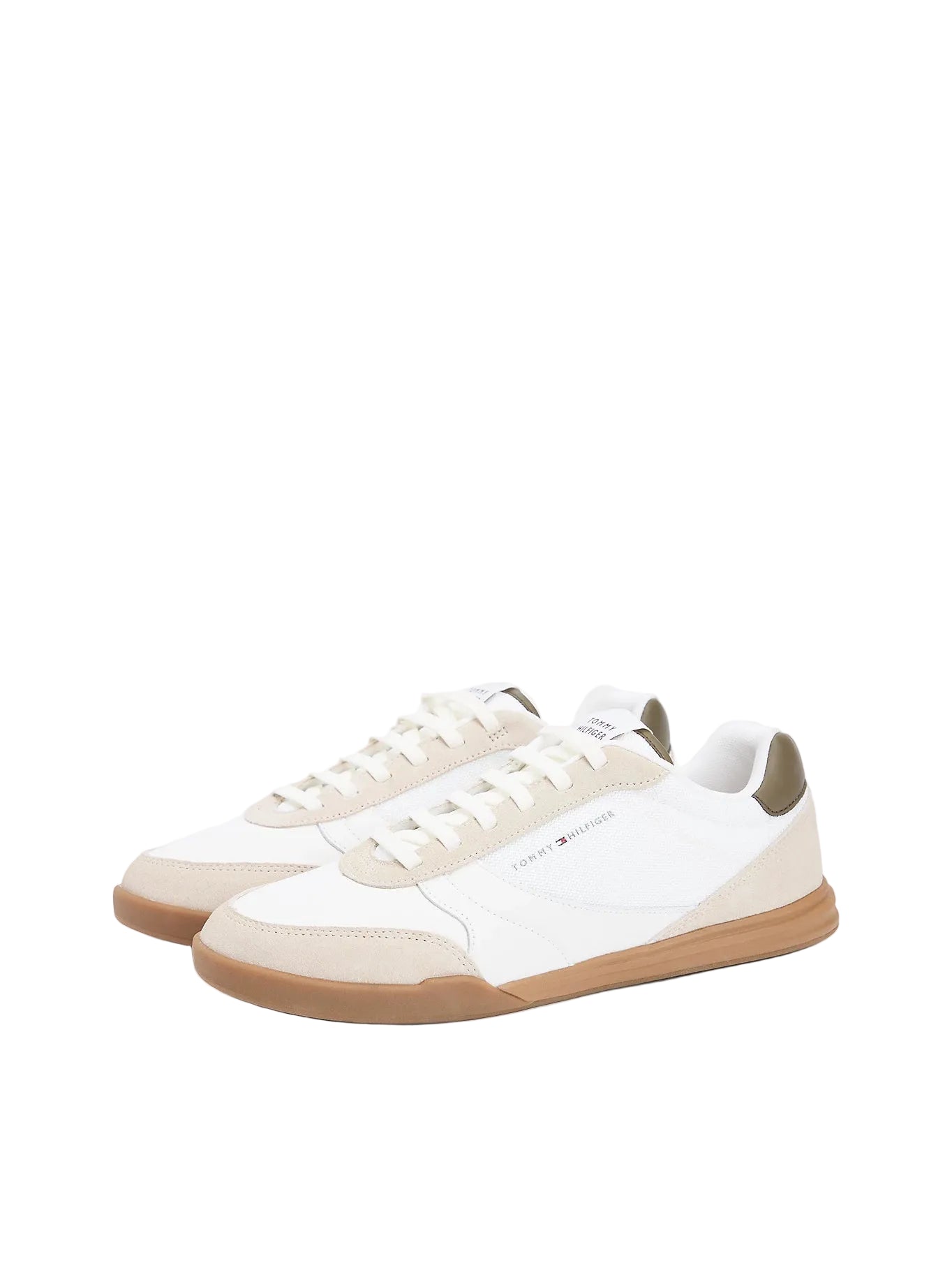 Tommy Hilfiger Mens Trainer FM05826 Classic Beige