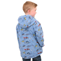 Lighthouse Boys Coat Finlay Farm Print