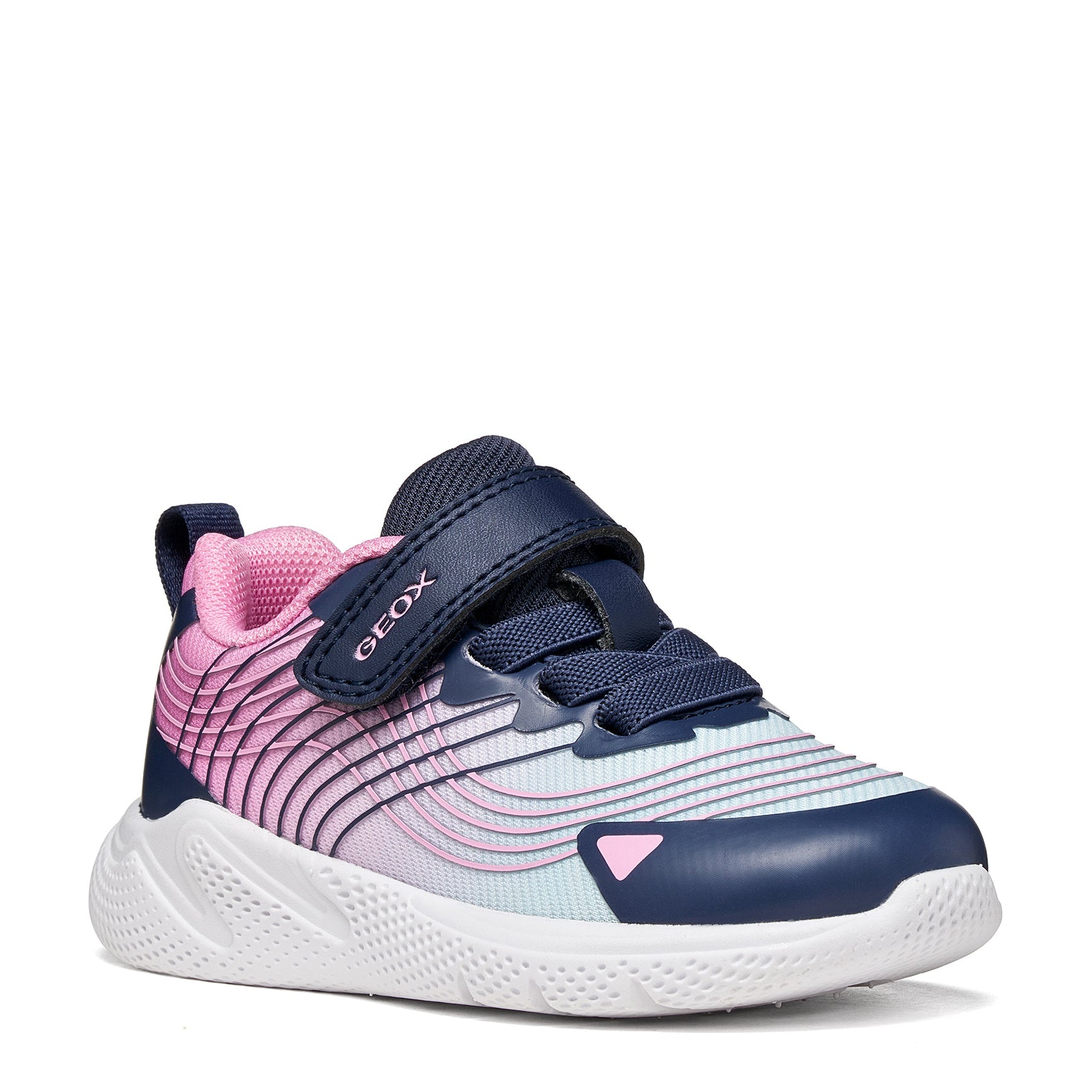 Geox Girls Trainer Sprintye Baby Girl Aqua/Pink