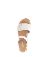 Gabor Womens Sandal 82.700.52 Creme/Uni/Gold