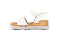 Gabor Womens Sandal 82.700.52 Creme/Uni/Gold