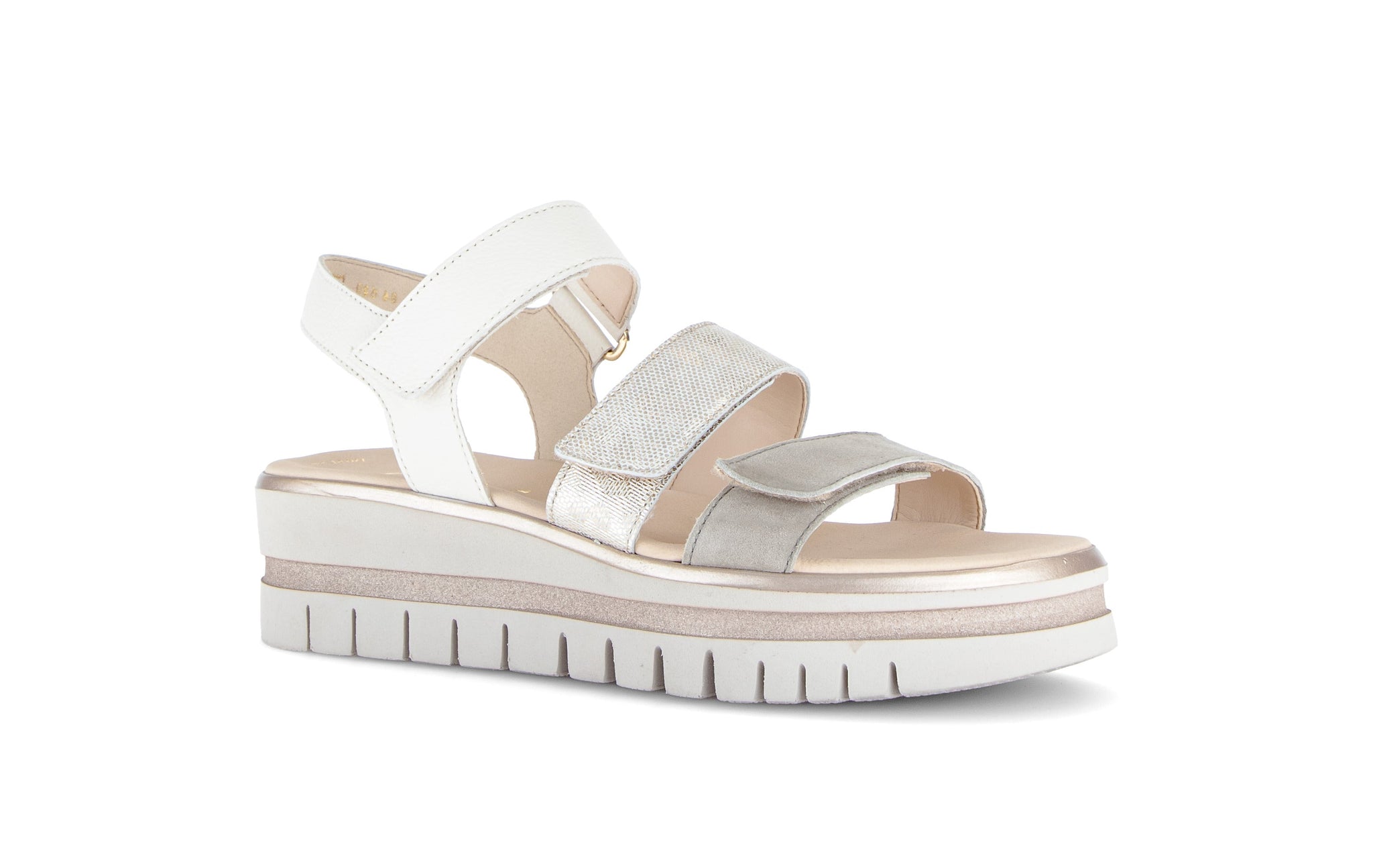 Gabor Womens Sandal 84.620.69 Schilf Kombi