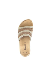Gabor Womens Sandal 83.752.82 Gold Kombi