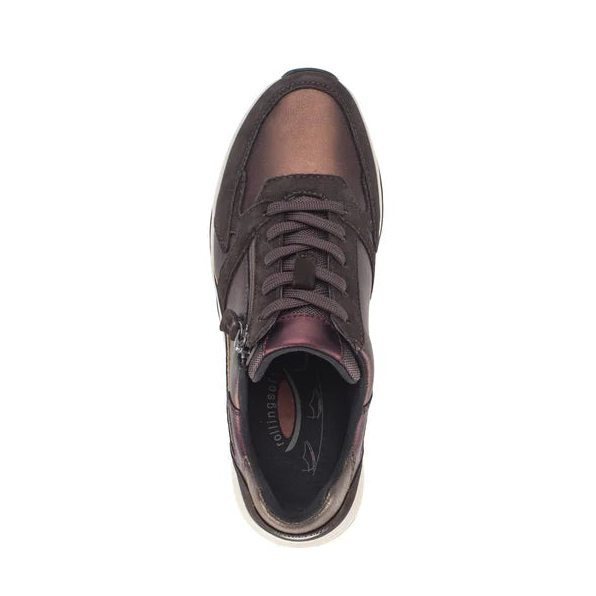 Gabor Womens Trainer 0106.01 Noce/Mocca Kombi