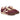 Gant Beylana women's burgundy suede and leather retro trainers