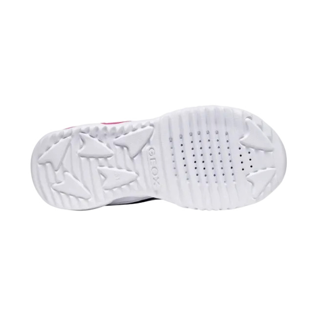 Geox Girls Trainer Assister Girl Navy/Fuchsia