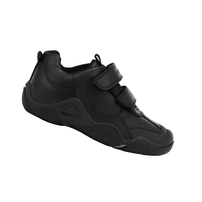 Geox Boys School Shoe J Wader J8430A Black - Donaghys