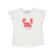 Mayoral girls' cotton t-shirt