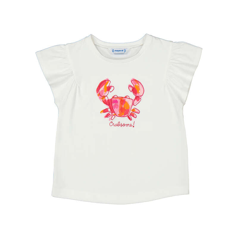 Mayoral girls' cotton t-shirt