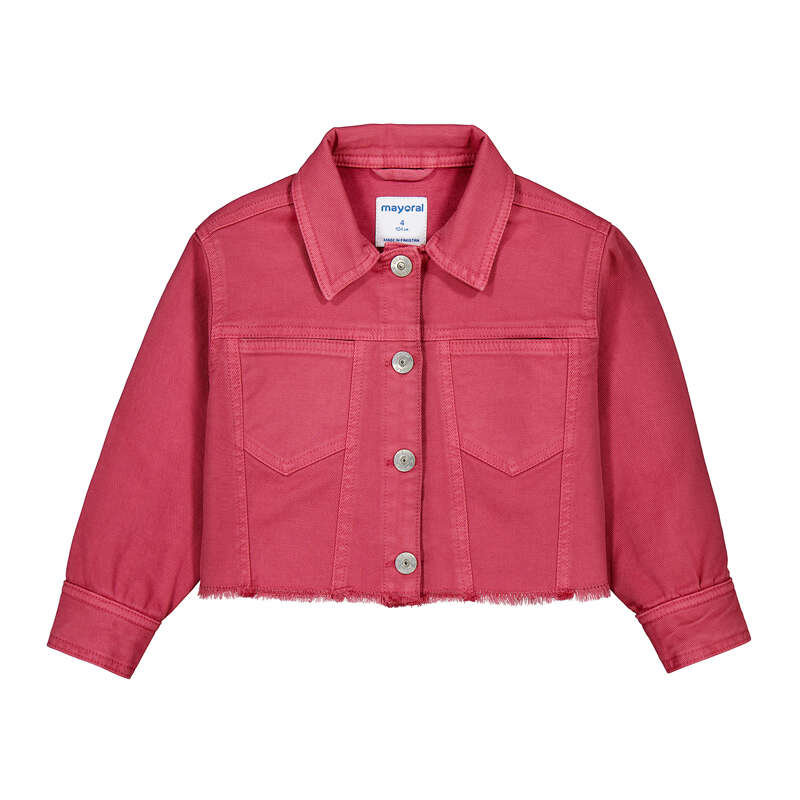 Mayoral girls' cotton jacket
