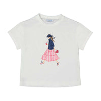 Mayoral Girls T-Shirt 3011 White