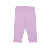 Mayoral girls' lilac leggings with elasticated