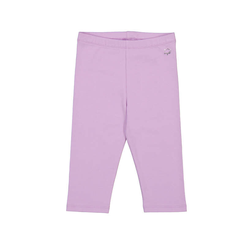 Mayoral girls' lilac leggings with elasticated