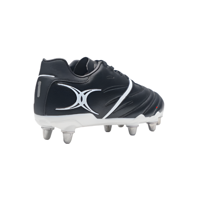 Gilbert Adults Rugby Boot Sidestep X20 Power 8S Black/White