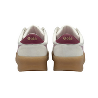 Gola Womens Trainer Grandslam Elite Off White/Brownrose/Cerise/Gum