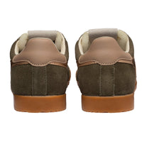 Gola Womens Trainer Elan Glitz Khaki/Rose Gold/Cameo