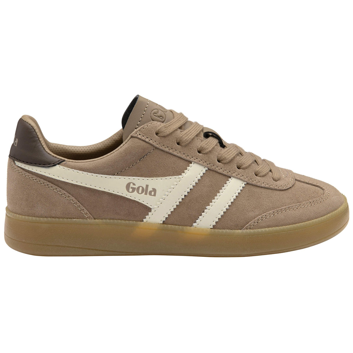 Gola Womens Trainer Viper Cappuccino/Off White/Dark Brown/Gum