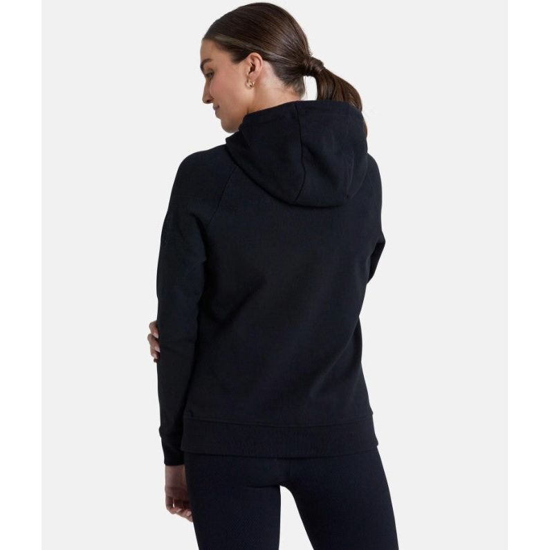 Gym+Coffee Womens Essential Pullover Hoodie Black
