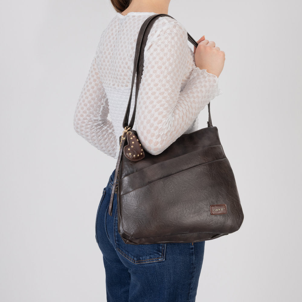 Rieker Womens Shoulder Bag H1005 Brown