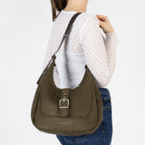 Rieker Womens Shoulder Bag H1024-54 Khaki