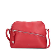 Rieker women's red bag with zip