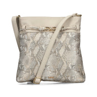 Rieker Womens Cross Body Bag White/Gold