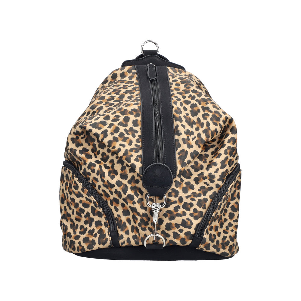 Rieker Womens Back Pack Beige/Black