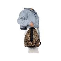 Rieker Womens Back Pack Beige/Black