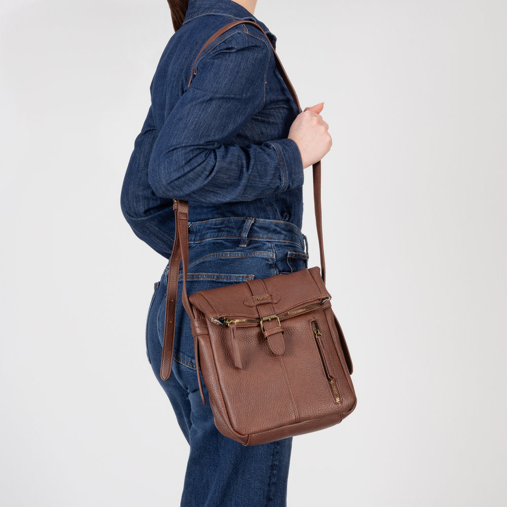 Rieker Womens Cross Body Bag H1103 Brown