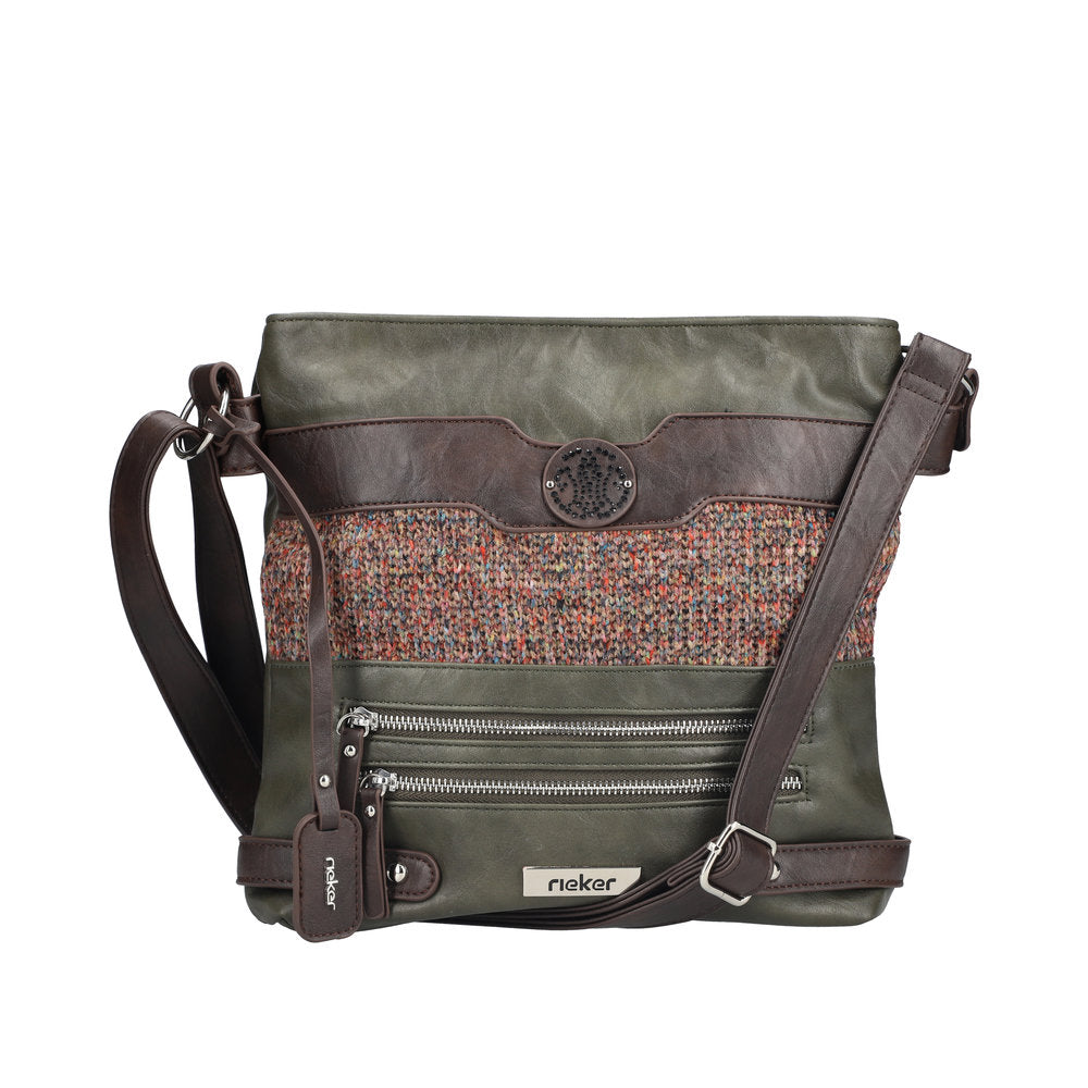 Rieker women's green cross body bag