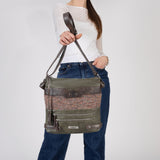 Rieker Womens Cross Body Bag H1346 Green