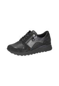 Waldlaufer Womens Trainer H64007 Schwarz