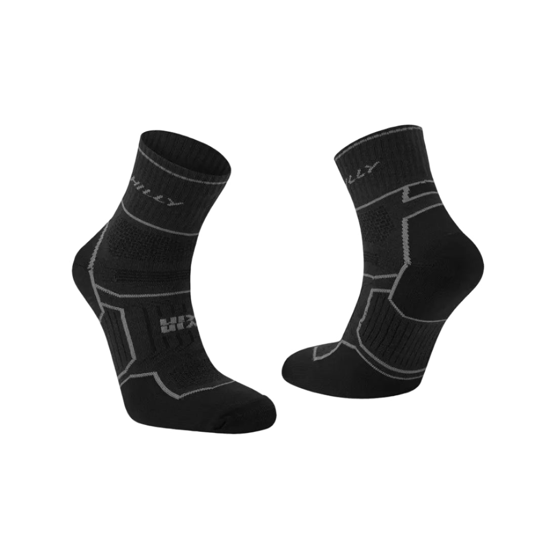 Hilly Twin Skin Socklet  Black/Anthracite