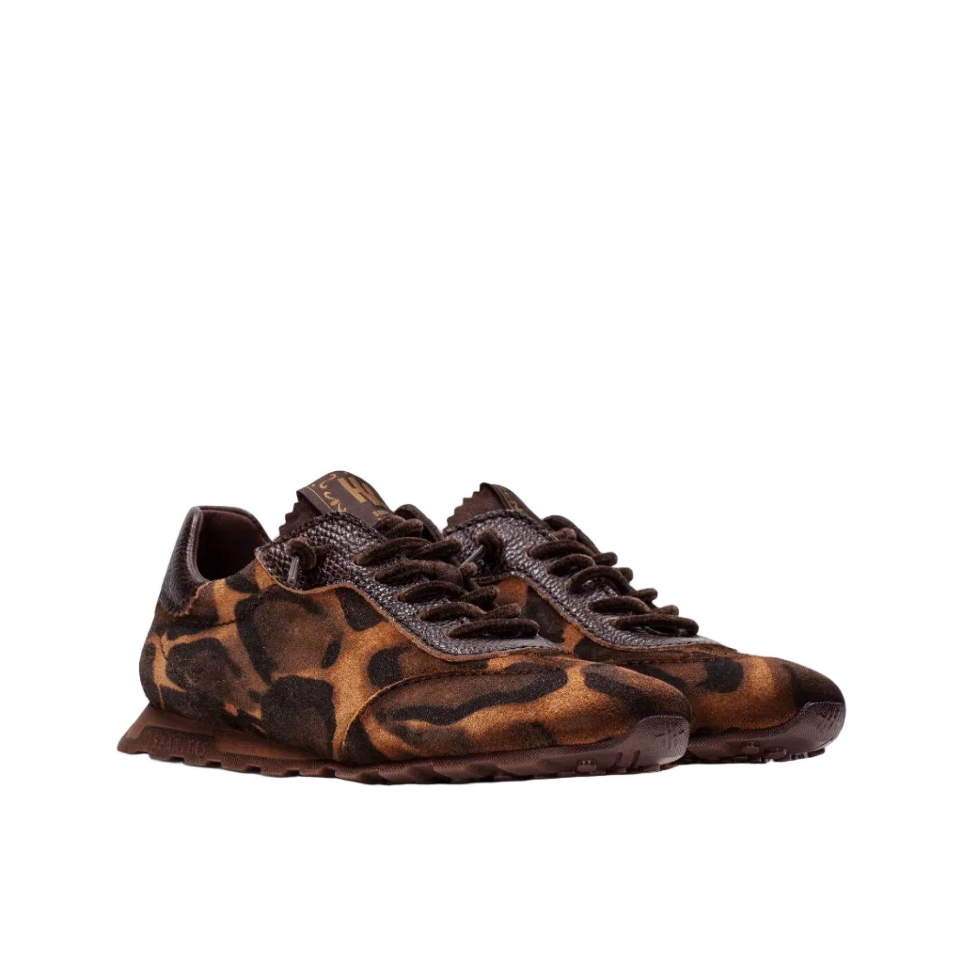 Hispanitas Womens Trainer Jirafa Espresso