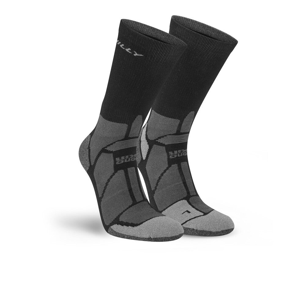 Ronhill Unisex Socks Marathon Fresh Crew Mini Black/Grey