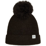 Lighthouse women's Hannah bobble hat in cocoa brown