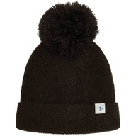 Lighthouse women's Hannah bobble hat in cocoa brown
