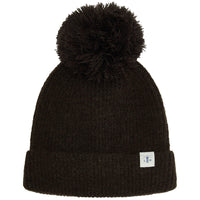 Lighthouse women's Hannah bobble hat in cocoa brown