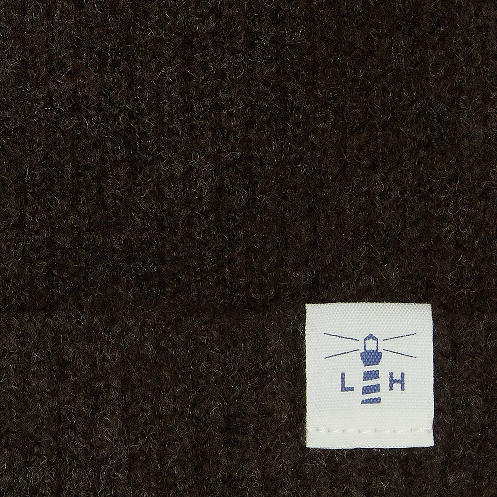 Lighthouse women's Hannah bobble hat in cocoa brown