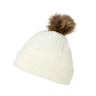 Helly Hansen K Lumi Beanie Off White/ Blanc Casse