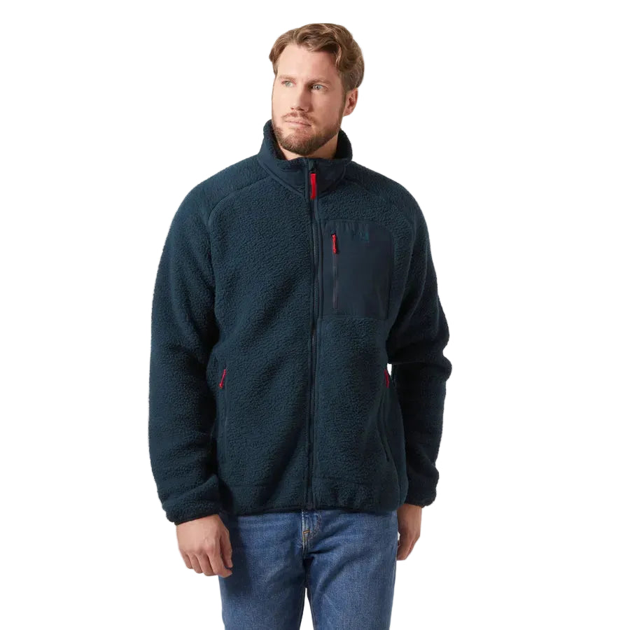 Helly Hansen Mens Jacket Panorama Pile Block Navy