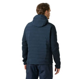 Helly Hansen Mens Jacket Skagen Hybrid Knit Insulator Navy