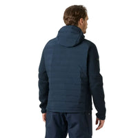 Helly Hansen Mens Jacket Skagen Hybrid Knit Insulator Navy