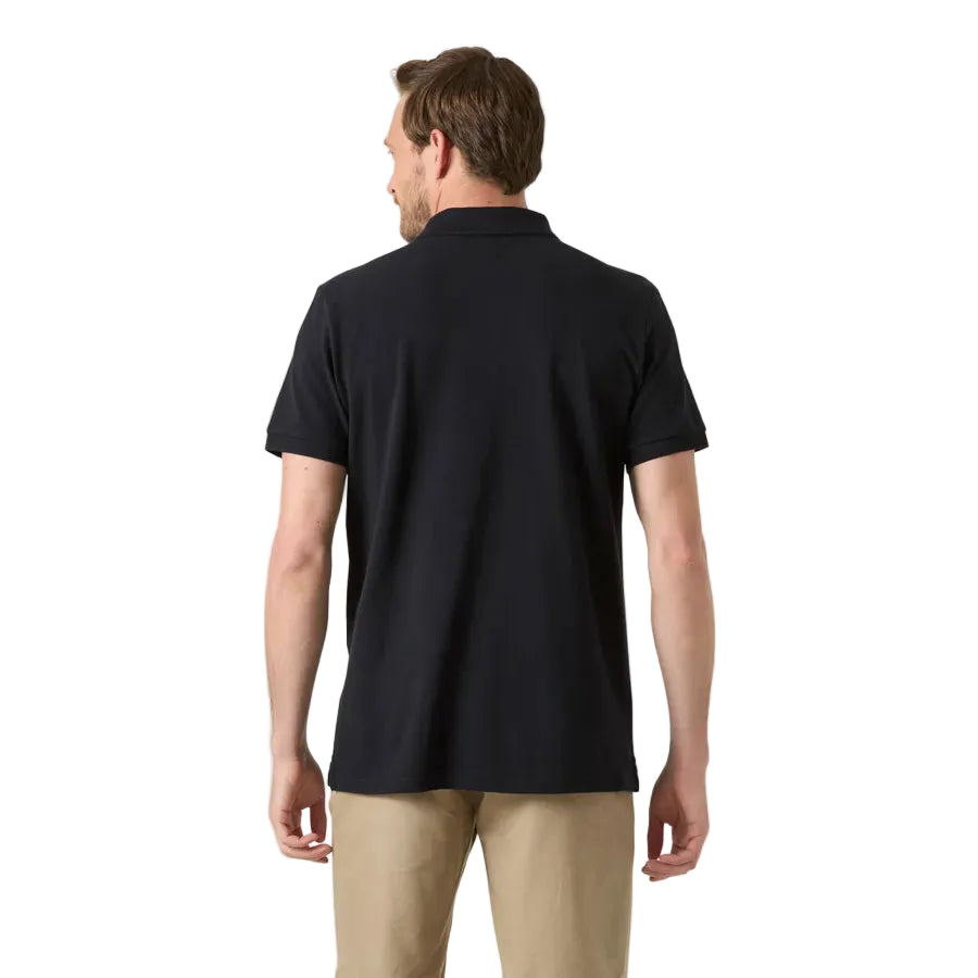 Helly Hansen Mens Polo Hudson Black