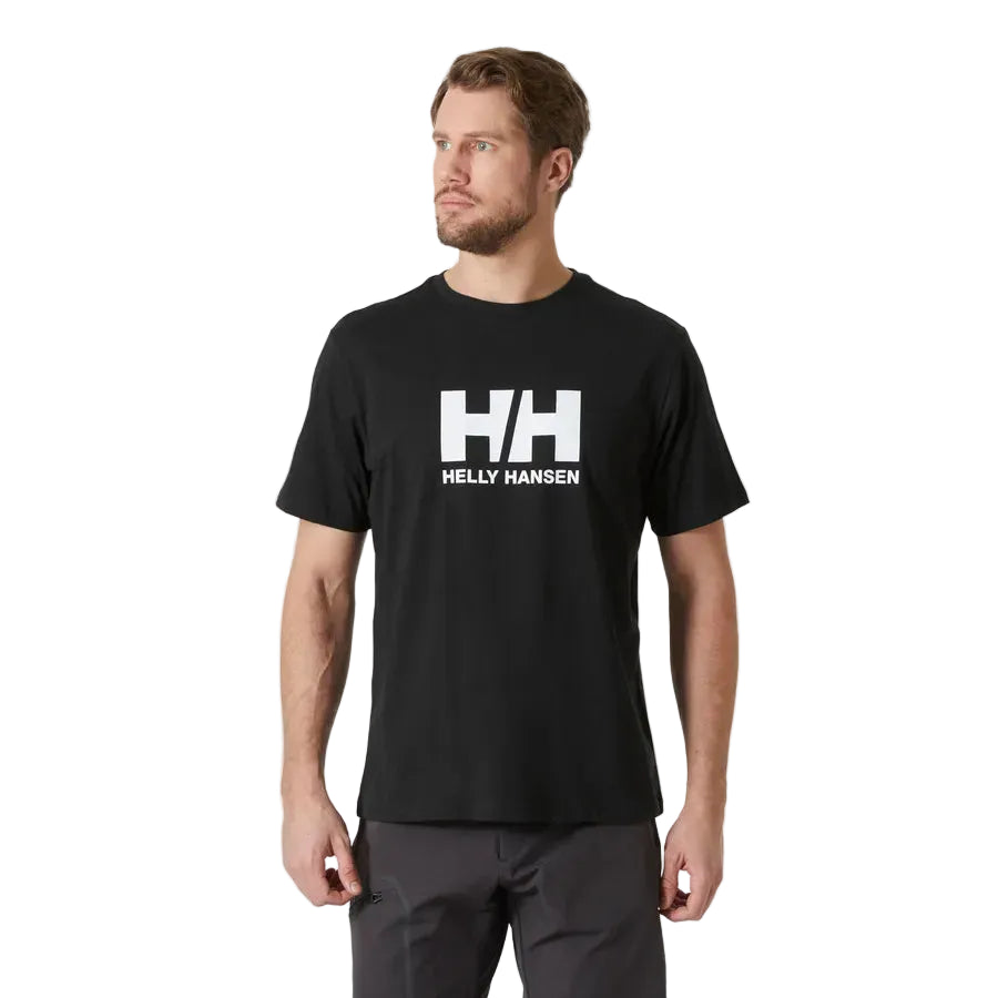 Helly Hansen Mens T-Shirt HH Logo 3.0 Black