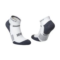 Hilly Supreme Quarter Sock White/Grey Marl