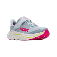 Hoka Kids Clifton 10 Overcast/Neon Dragonfruit