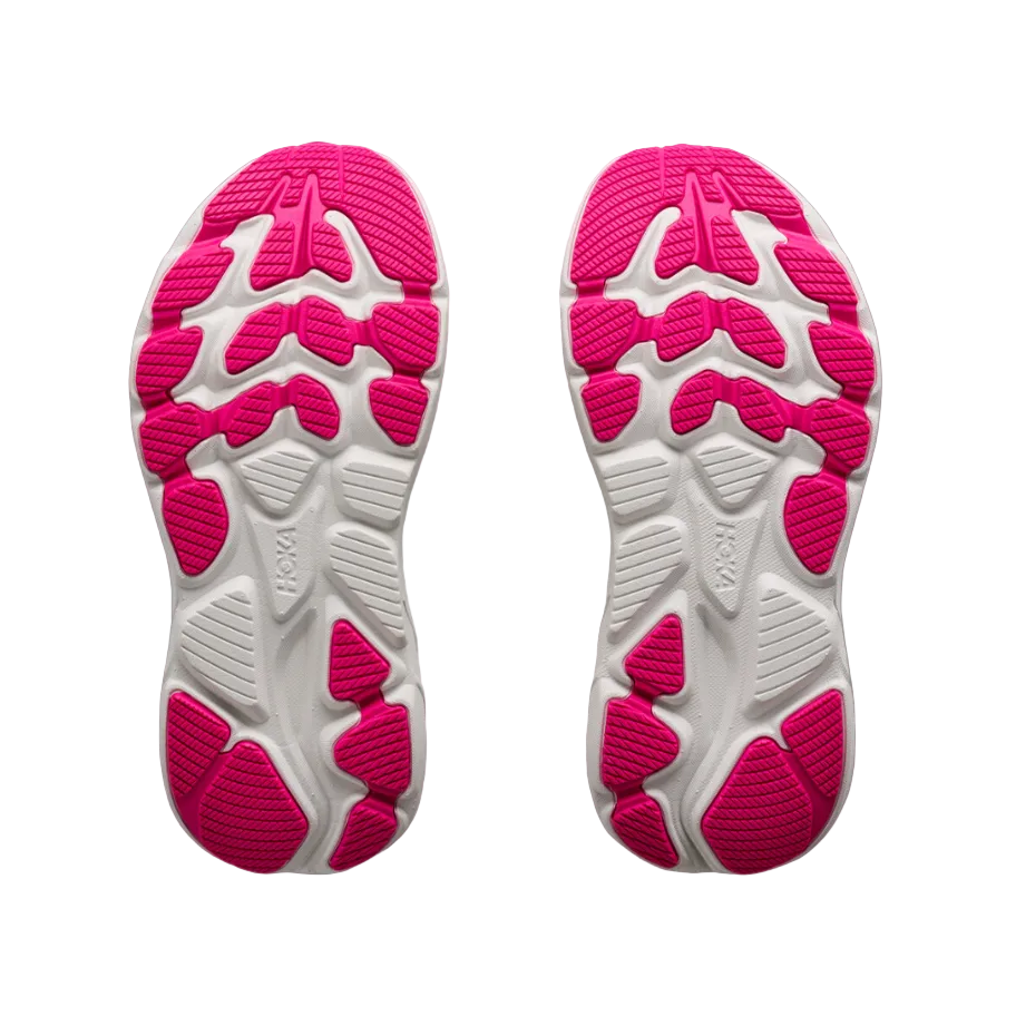 Hoka Kids Clifton 10 Overcast/Neon Dragonfruit